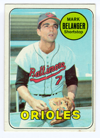 Belanger baseball card