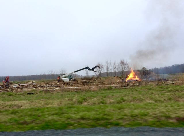 chicken house fire